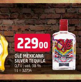 OL MEXICANA SILVER TEQUILA