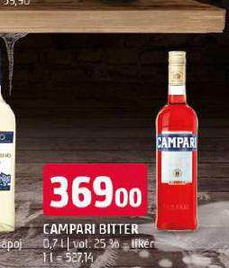 CAMPARI BITTER