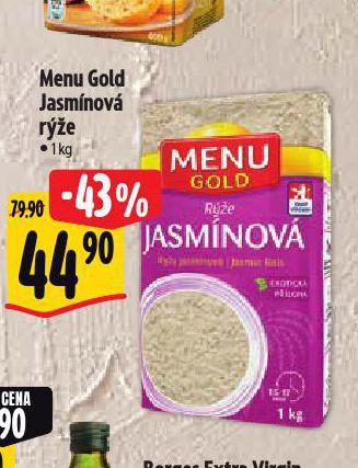 MENU GOLD RݎE JASMNOV