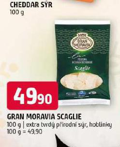 GRAN MORAVIA SCAGLIE