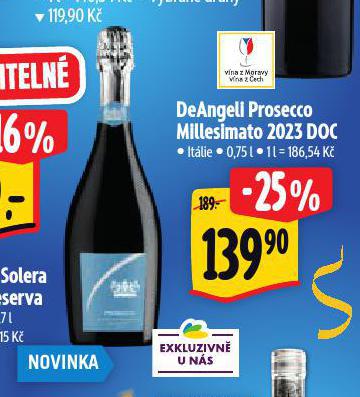 DEANGELI PROSECCO MILLESIMATO