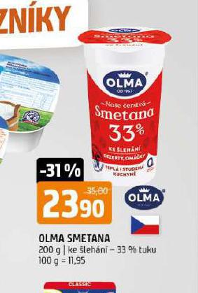 OLMA SMETANA KE LEHN 33%