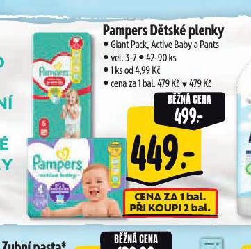 PAMPERS DTSK PLENKY