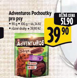 ADVENTUROS POCHOUTKY PRO PSY