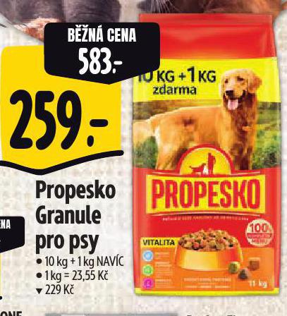 PROPESKO GRANULE PRO PSY