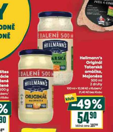 HELLMANNS TATARSK OMKA, MAJONZA