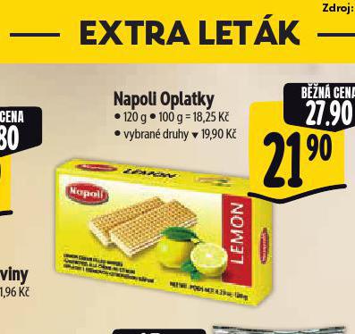 NAPOLI OPLATKY