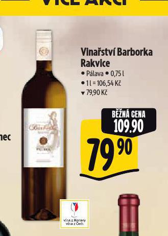 VINASTV BARBORKA RAKVICE