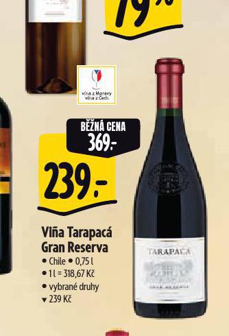 VINA TARAPAC GRAN RESERVA