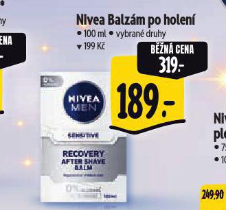 NIVEA BALZM PO HOLEN