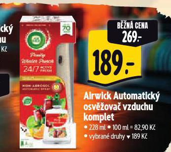 AIRWICK AUTOMATICK OSV̎OVA VZDUCHU