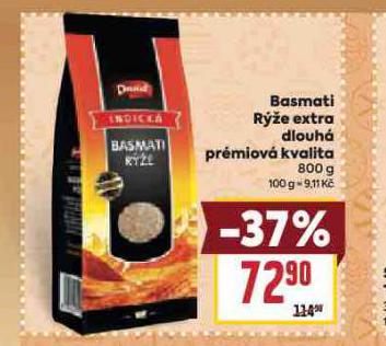 BASMATI RݎE EXTRA DLOUH PRMIOV KVALITA