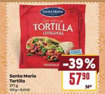 SANTA MARIA TORTILLA