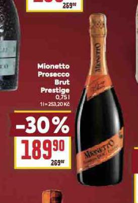 MIONETTO PROSECCO BRUT PRESTIGE