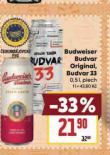 PIVO BUDWEISER BUDVAR ORIGINAL