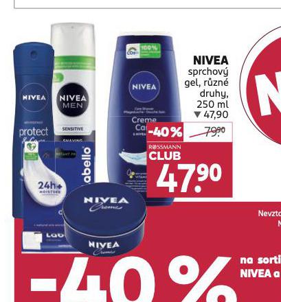 NIVEA SPRCHOV GEL