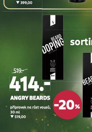 ANGRY BEARDS PPRAVEK NA RST VOUS