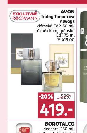 AVON TODAY TOMORROW ALWAYS DMSK EDP