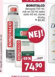 BOROTALCO DEOSPREJ, ROLL-ON, STICK