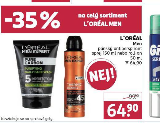 LOREAL MEN ANTIPERSPIRANT