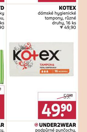 KOTEX TAMPONY