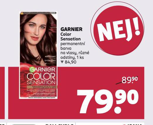 GARNIER COLOR SENSATION PERMANENTN BARVA NA VLASY