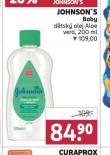 JOHNSONS BABY DTSK OLEJ ALOE VERA