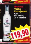 NICOLAUS VODKA EXTRA JEMN VODKA