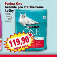 PURINA OEN GRANULE PRO STERILIZOVAN KOKY