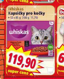 WHISKAS KAPSIKY PRO KOKY