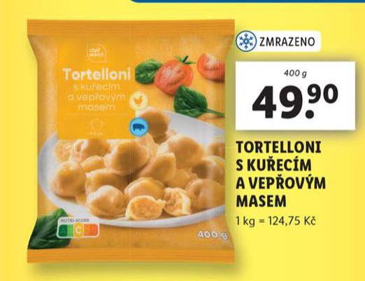 TORTELLONI S KUECM A VEPOVM MASEM