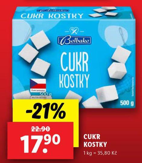 CUKR KOSTKY