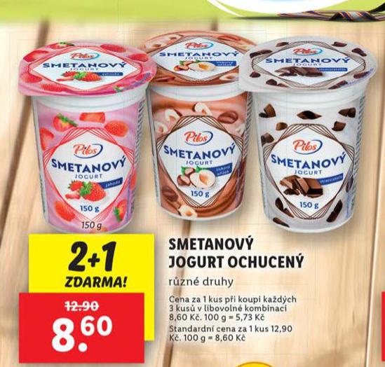 SMETANOV JOGURT OCHUCEN