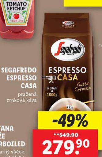 SEGAFREDO ESPRESSO CASA