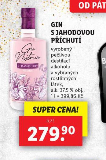 GIN S JAHODOVOU PCHUT