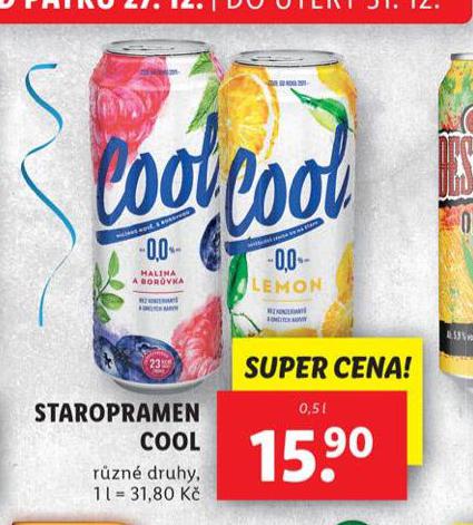 STAROPRAMEN COOL