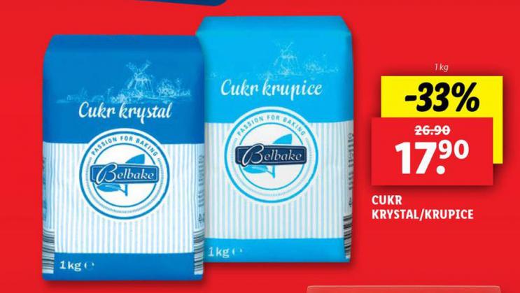 CUKR KRYSTAL / KRUPICE