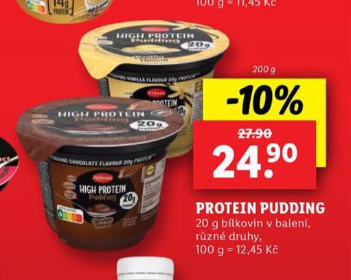 PROTEIN PUDING