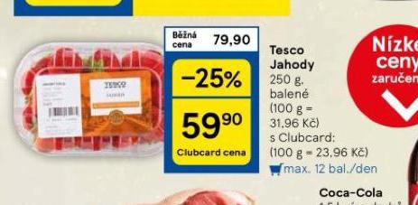 TESCO JAHODY