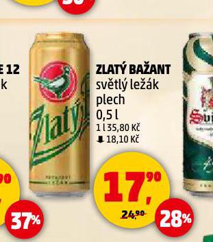 PIVO ZLAT BAANT