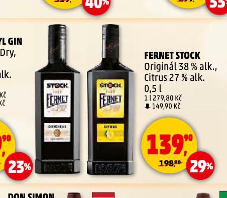 FERNET STOCK