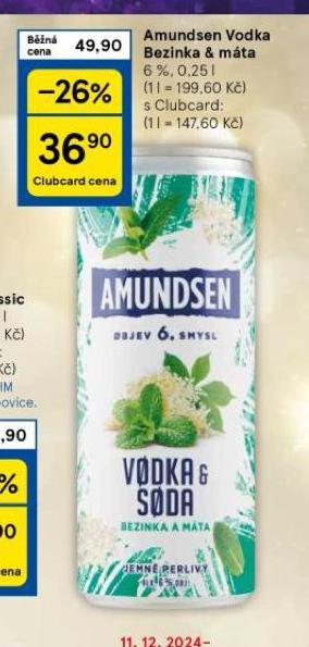 AMUNDSEN VODKA & BEZINKA & MTA