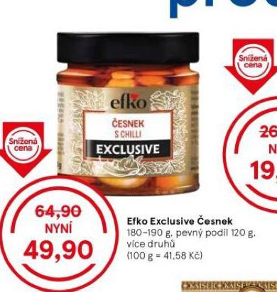 EFKO EXCLUSIVE ESNEK