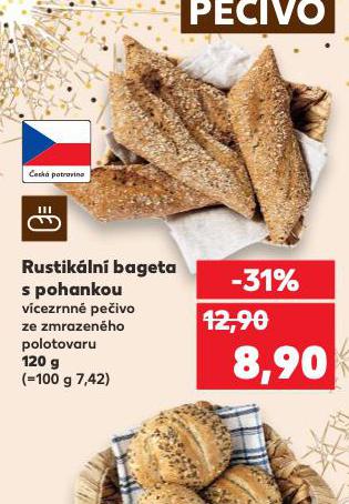 RUSTIKLN BAGETA S POHANKOU