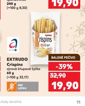 EXTRUDO CRISPINS SROV KUPAV TYKA