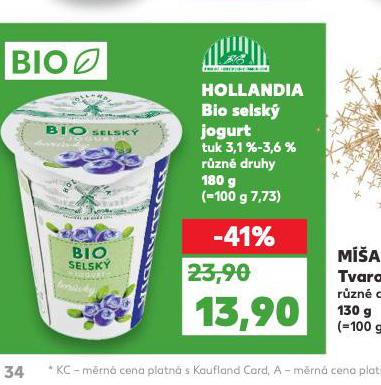 HOLLANDIA BIO SELSK JOGURT