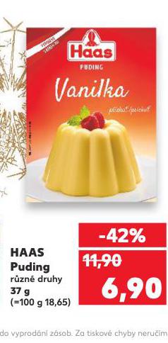 HAAS PUDING