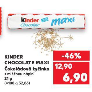 KINDER C HOCOLATE MAXI