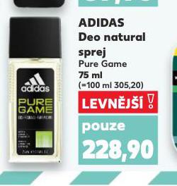 ADIDAS DEO NATURAL SPREJ