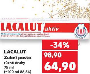 LACALUT ZUBN PASTA